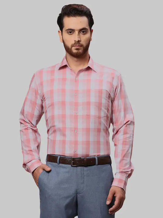 Men Slim Fit Maroon Shirt
