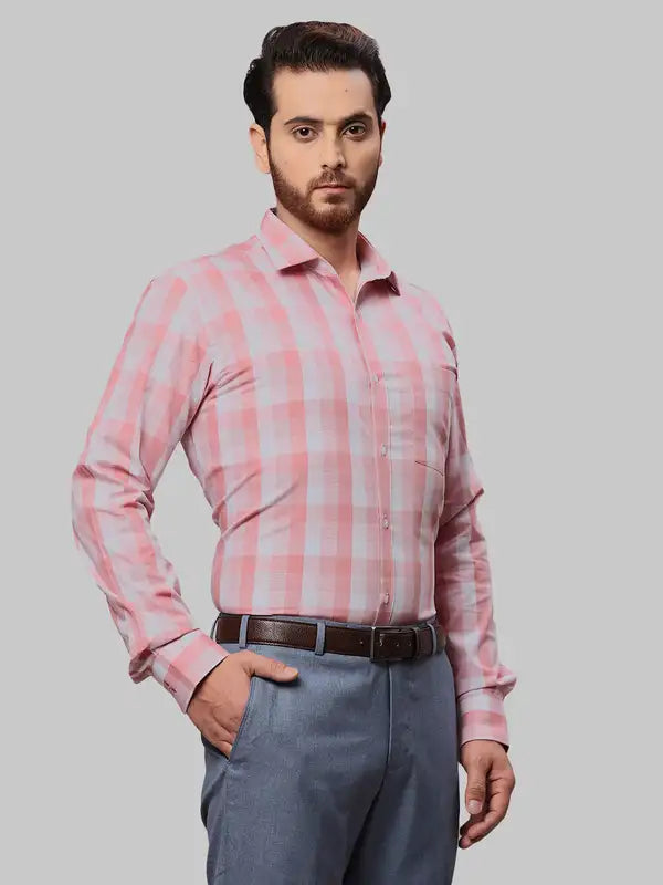 Men Slim Fit Maroon Shirt