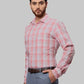 Men Slim Fit Maroon Shirt