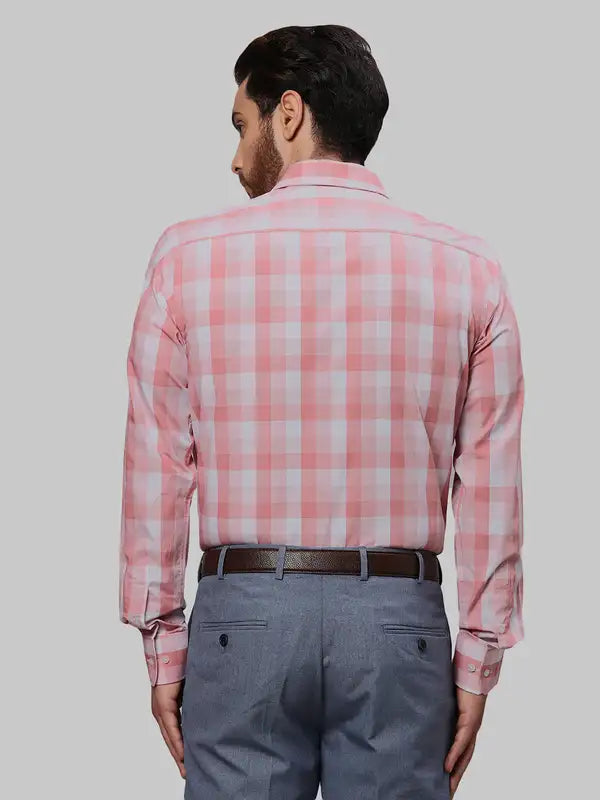 Men Slim Fit Maroon Shirt