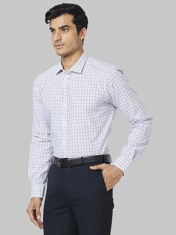 Men Slim Fit Grey Shirt