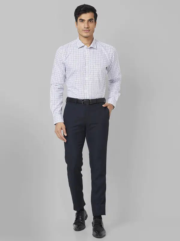Men Slim Fit Grey Shirt