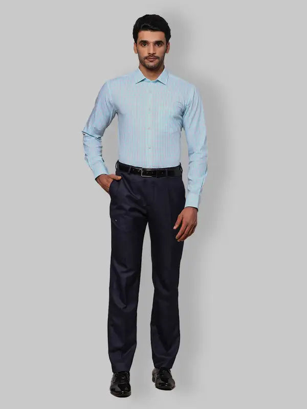 Men Slim Fit Violet Shirt
