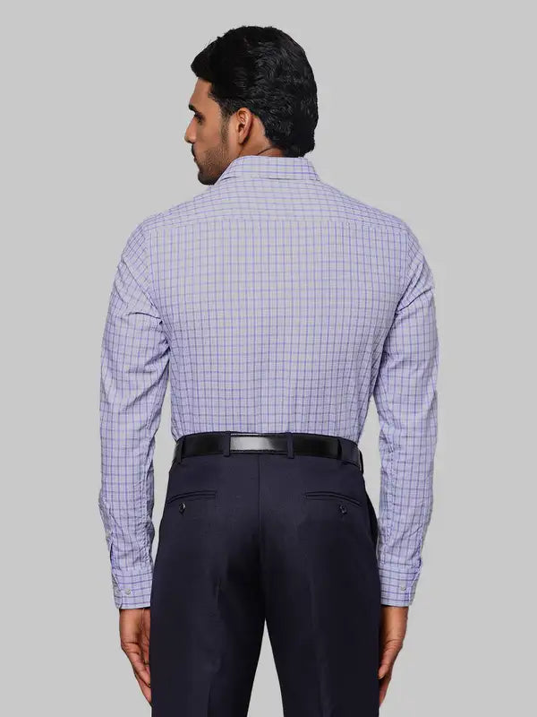 Men Slim Fit Yellow Shirt