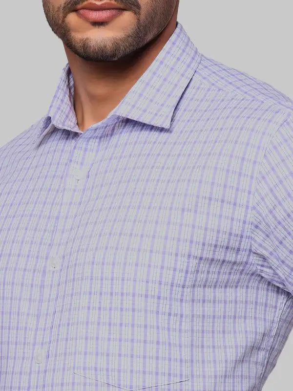 Men Slim Fit Yellow Shirt