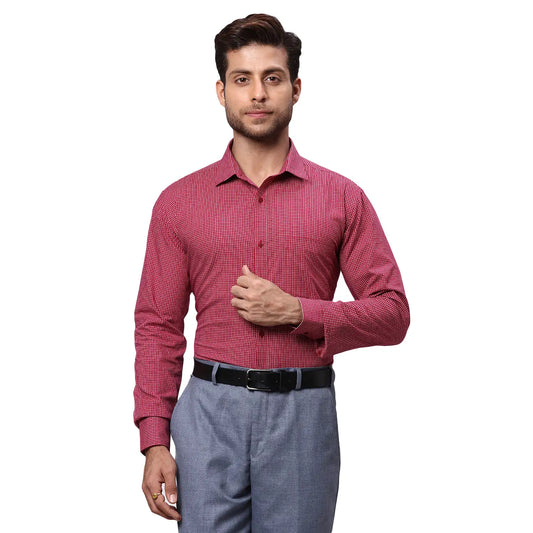 Men Slim Fit Light Green Shirt
