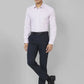 Men Slim Fit Violet Shirt