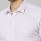 Men Slim Fit Violet Shirt