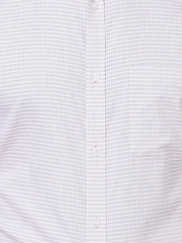 Men Slim Fit Violet Shirt