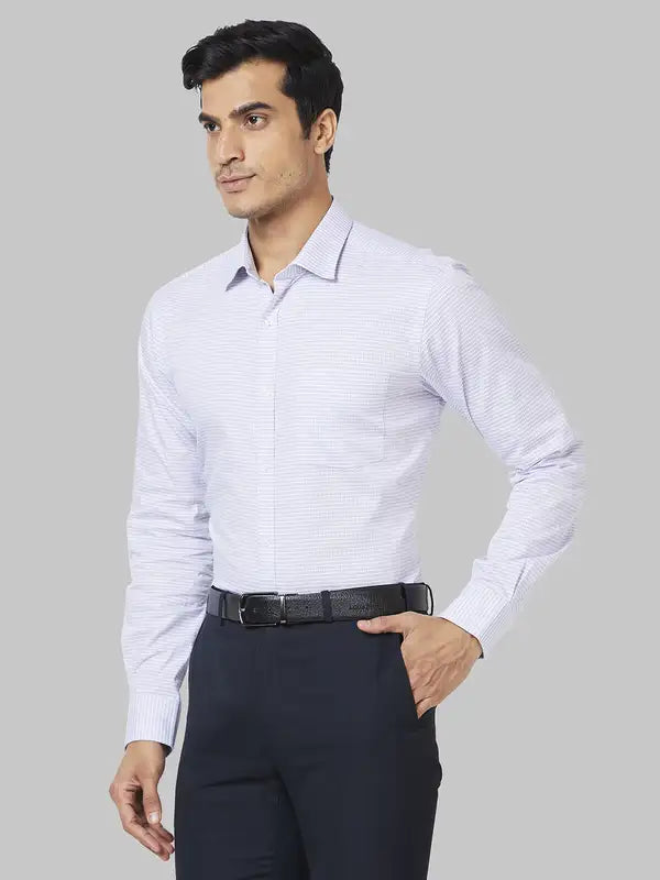 Men Slim Fit Fawn Shirt