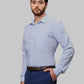 Men Slim Fit Blue Shirt