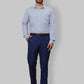 Men Slim Fit Blue Shirt