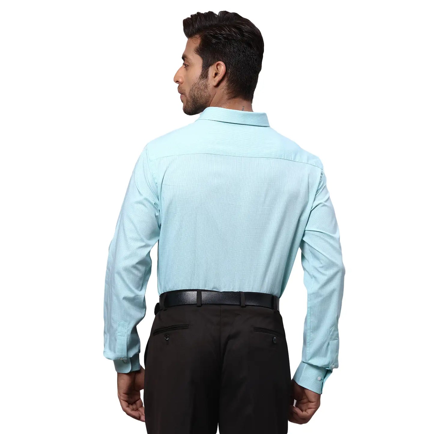 Men Slim Fit Pink Shirt
