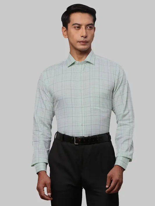 Men Slim Fit Blue Shirt
