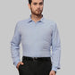 Men Slim Fit Blue Shirt