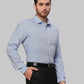 Men Slim Fit Blue Shirt
