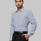 Men Slim Fit Blue Shirt