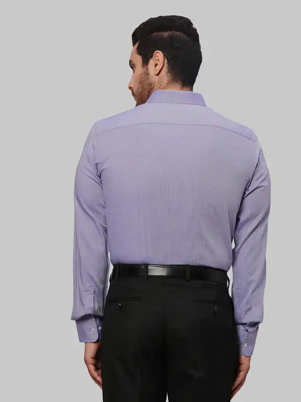 Men Slim Fit Blue Shirt