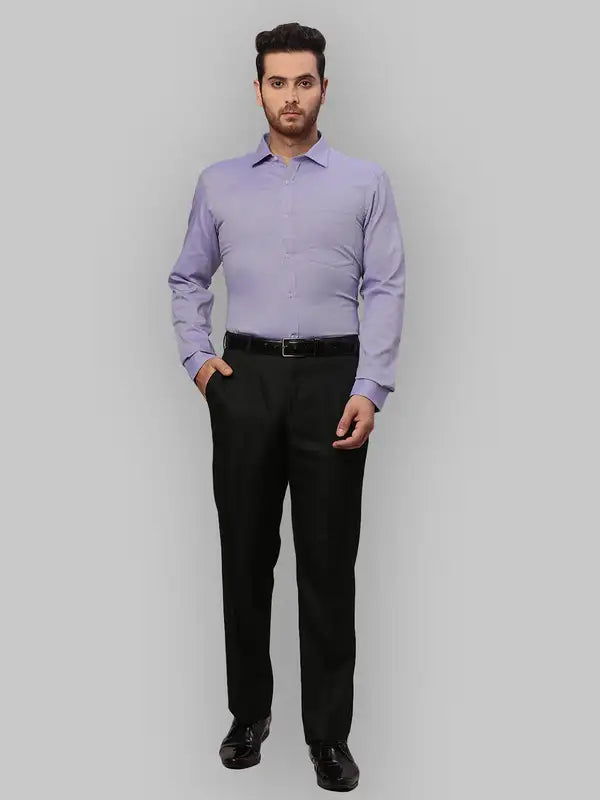 Men Slim Fit Blue Shirt