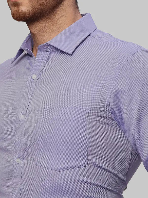Men Slim Fit Blue Shirt