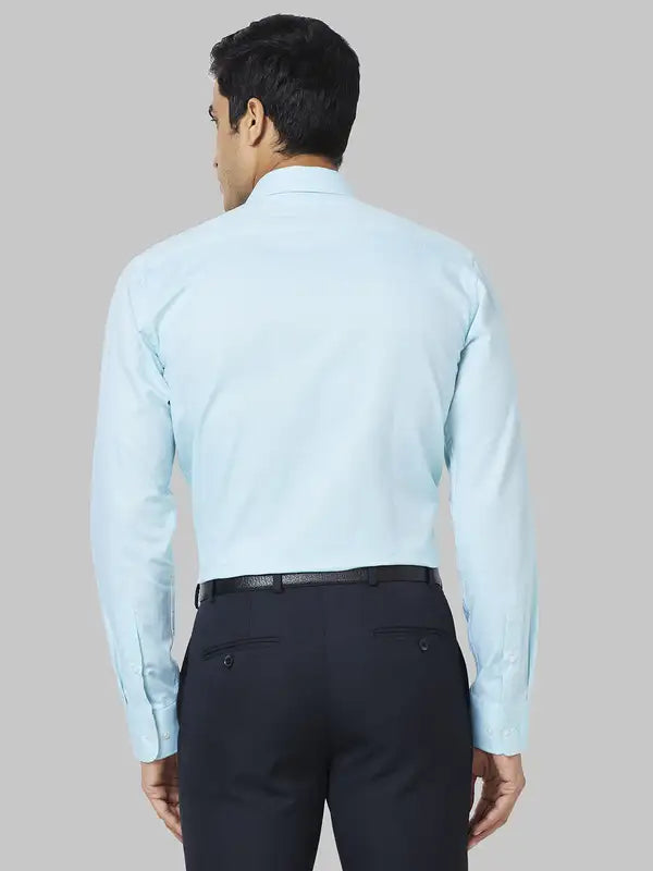 Men Slim Fit Green Shirt