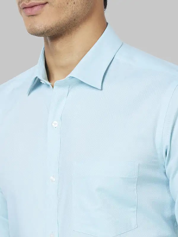 Men Slim Fit Green Shirt