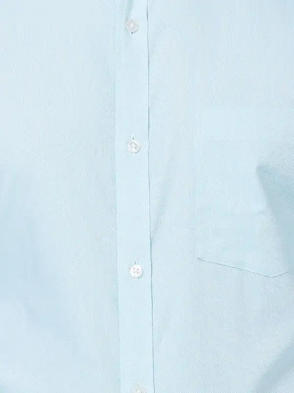 Men Slim Fit Green Shirt