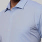 Men Slim Fit Blue Shirt