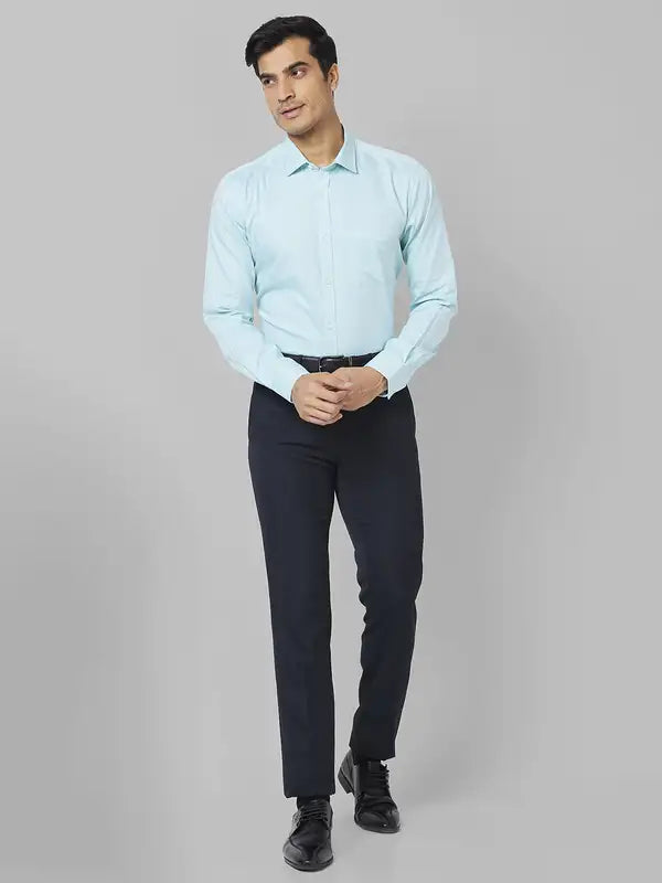 Men Slim Fit Violet Shirt