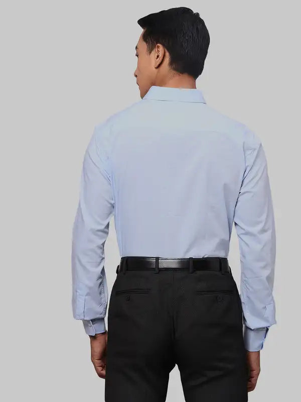 Men Slim Fit Grey Shirt