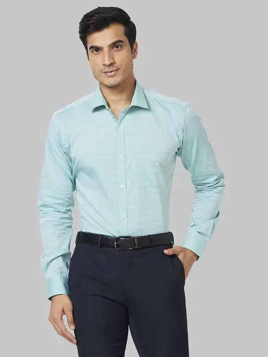 Men Slim Fit Red Shirt