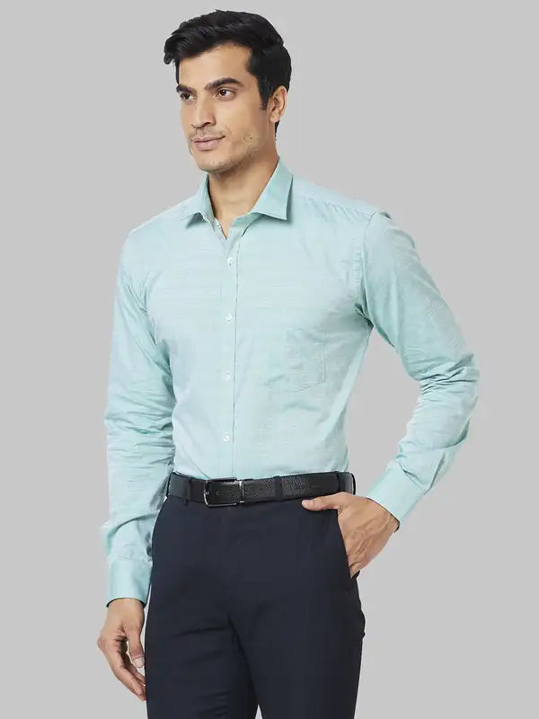 Men Slim Fit Red Shirt