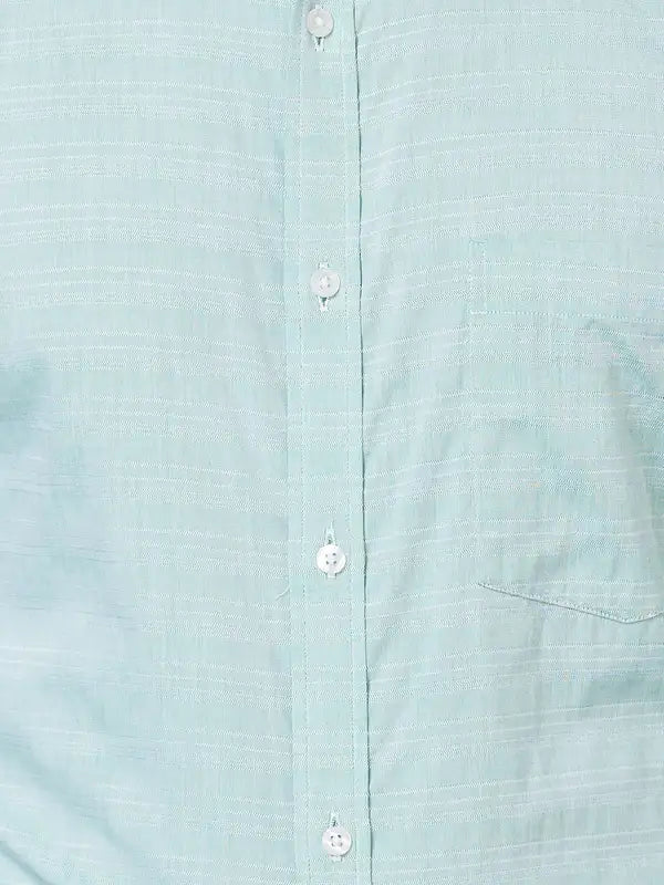 Men Slim Fit Red Shirt