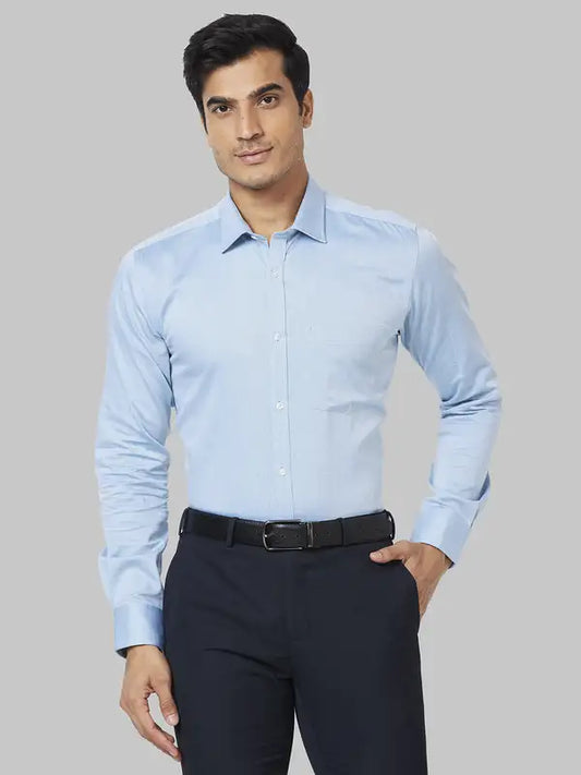 Men Slim Fit Red Shirt