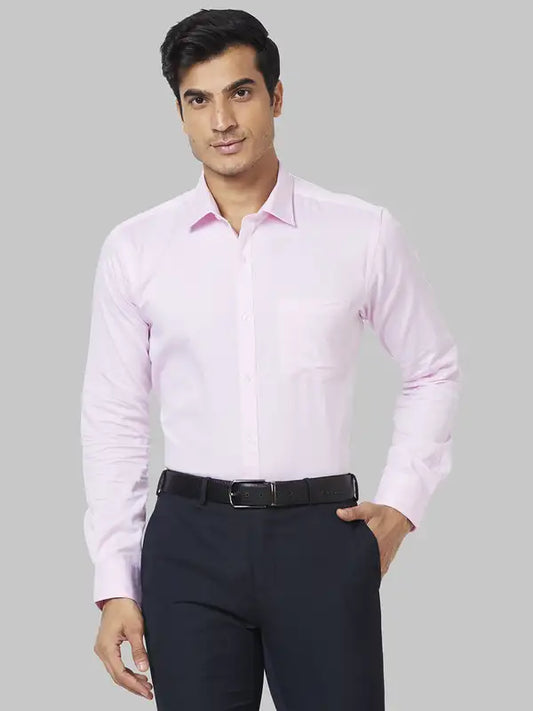 Men Slim Fit Red Shirt