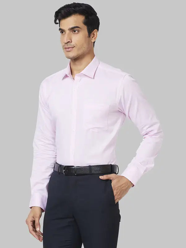Men Slim Fit Red Shirt