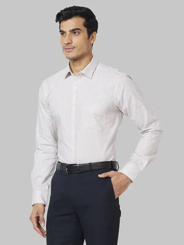 Men Slim Fit Violet Shirt