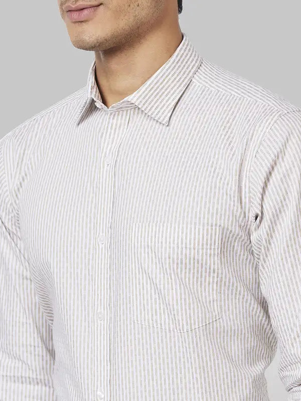 Men Slim Fit Violet Shirt