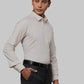 Men Slim Fit Orange Shirt