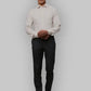 Men Slim Fit Orange Shirt