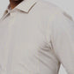 Men Slim Fit Orange Shirt