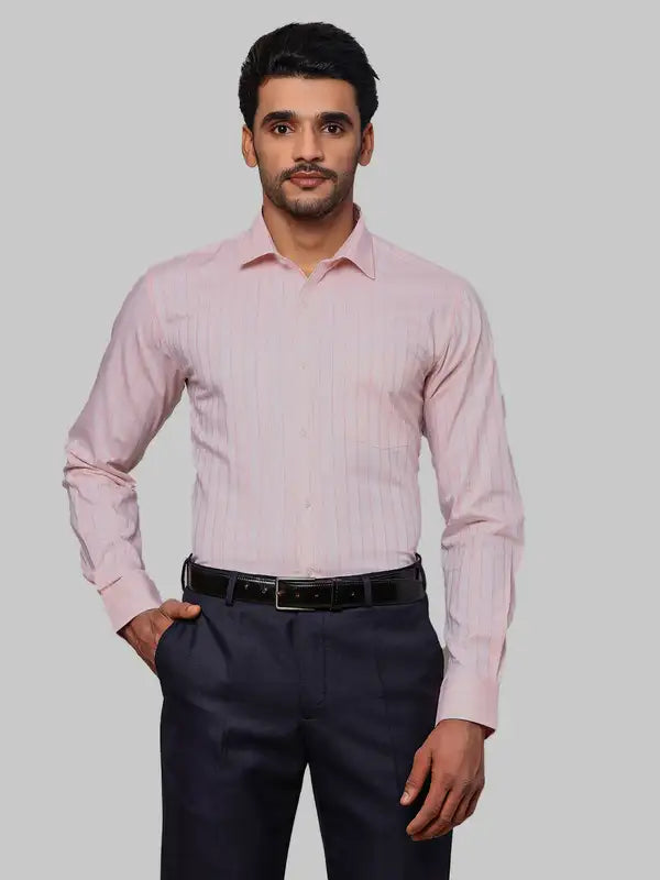 Men Slim Fit Red Shirt