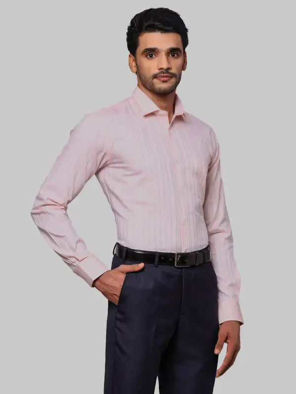 Men Slim Fit Red Shirt