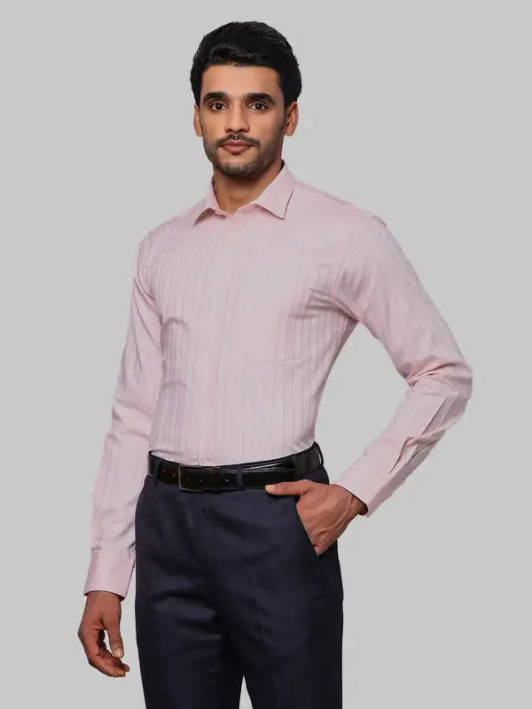 Men Slim Fit Red Shirt