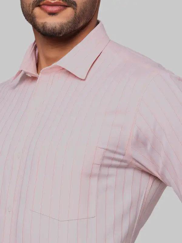 Men Slim Fit Red Shirt