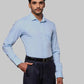 Men Slim Fit Grey Shirt