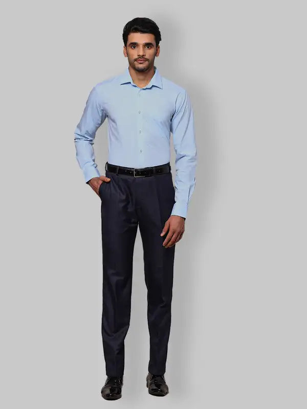 Men Slim Fit Grey Shirt