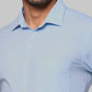 Men Slim Fit Grey Shirt