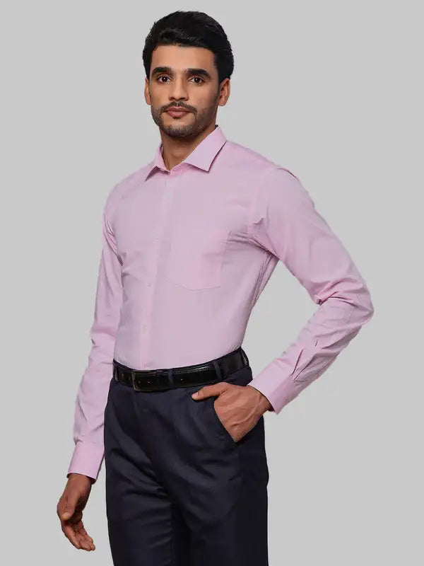 Men Slim Fit Blue Shirt