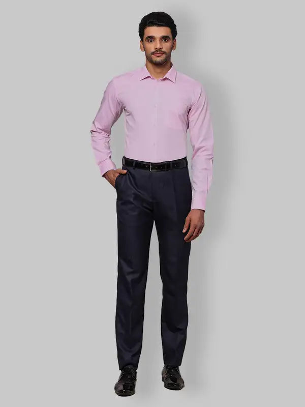 Men Slim Fit Blue Shirt